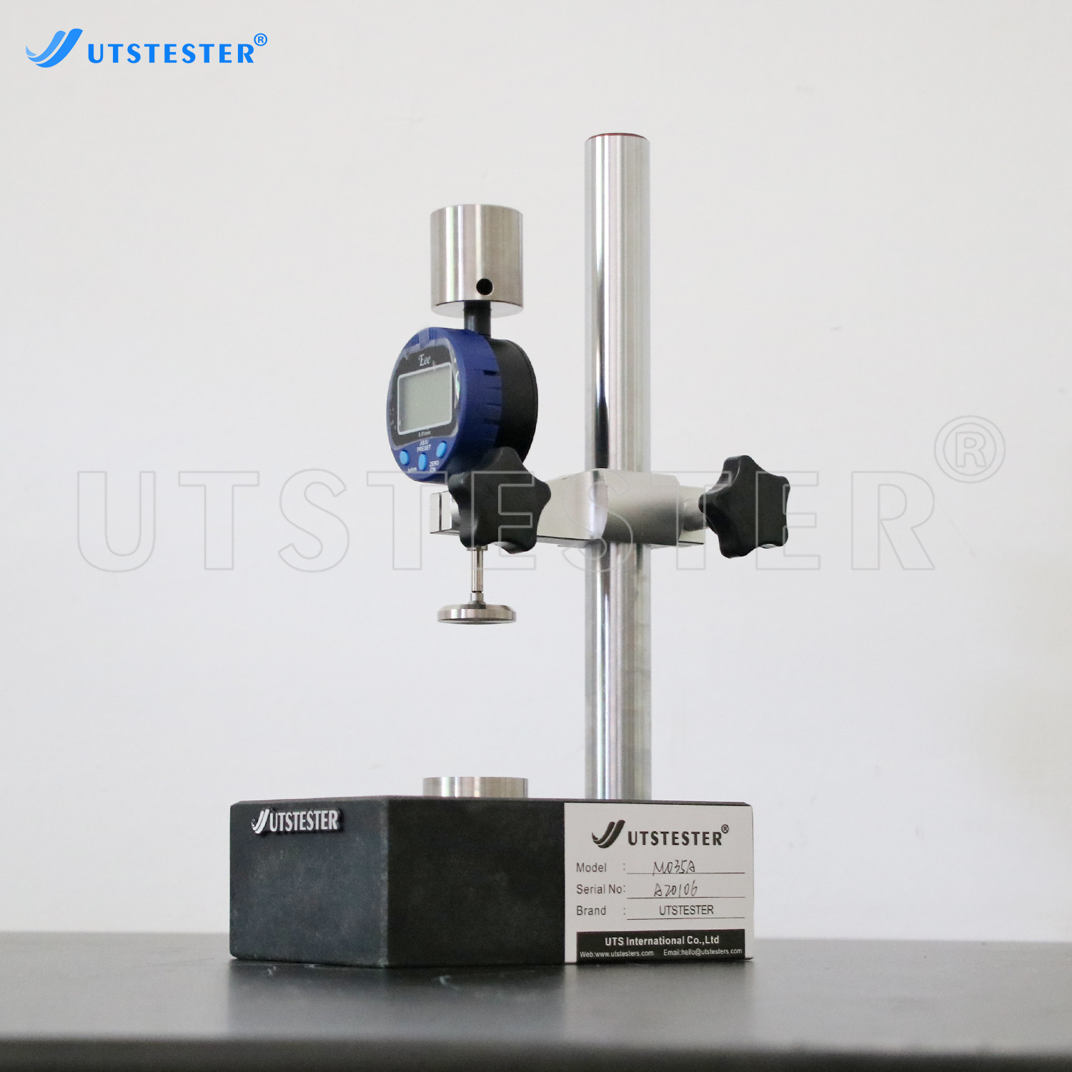 Lab Thickness Gauge Electronic Thickness Gauge for Textile Digital Thickness Tester M035A