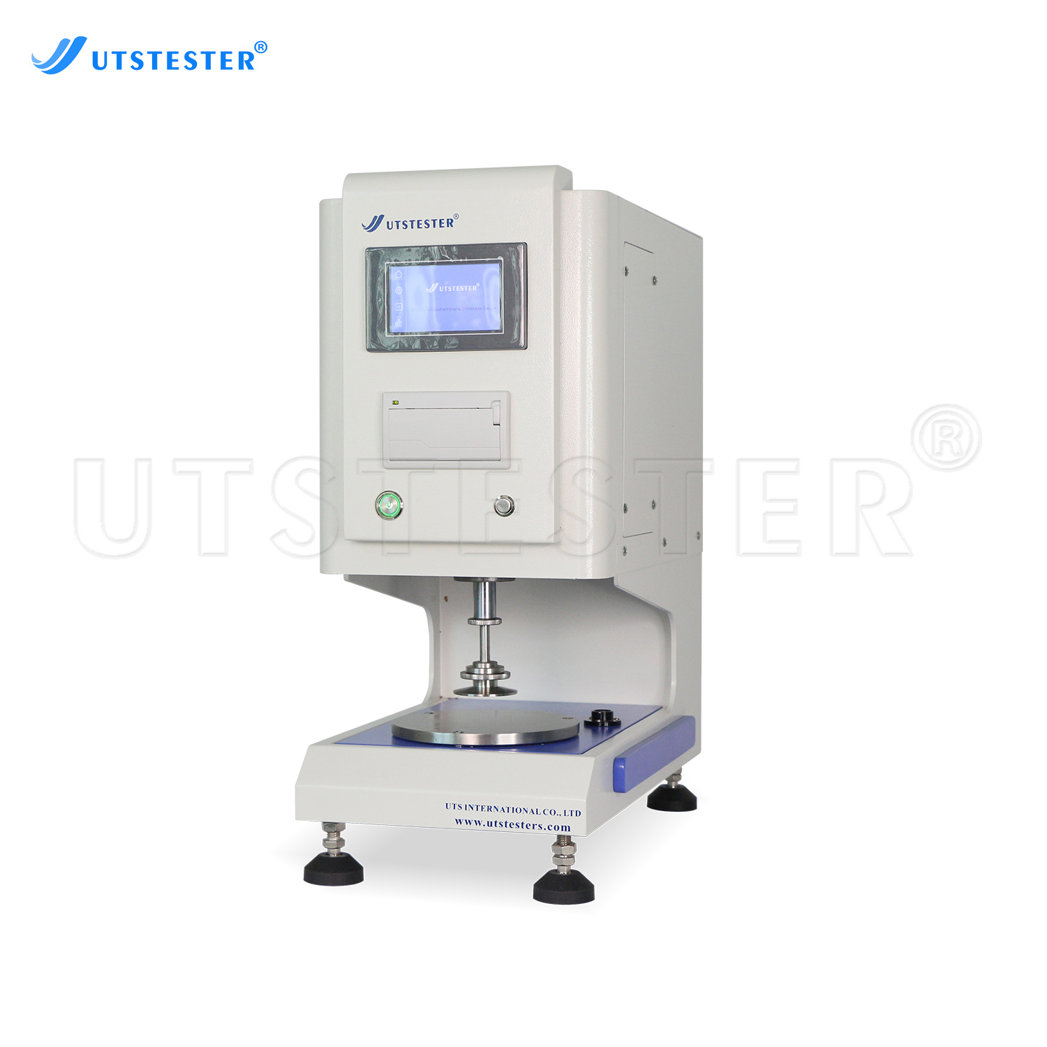 Textile Laboratory Testing Equipment Geomembrane Thickness Gauge (Glossy) MA03N-G
