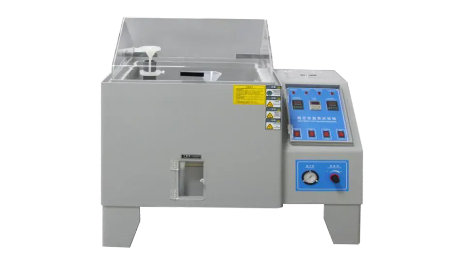 Salt spray test of several test results determination methods