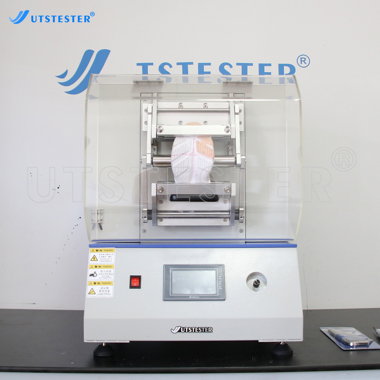 Whole Sole Flexing Machine Shoe Sole Bending Tester ISO 20344 H018