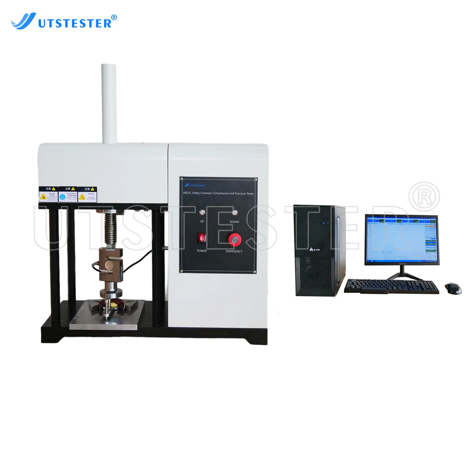 Safety Shoe Compression Puncture Testing Machin...