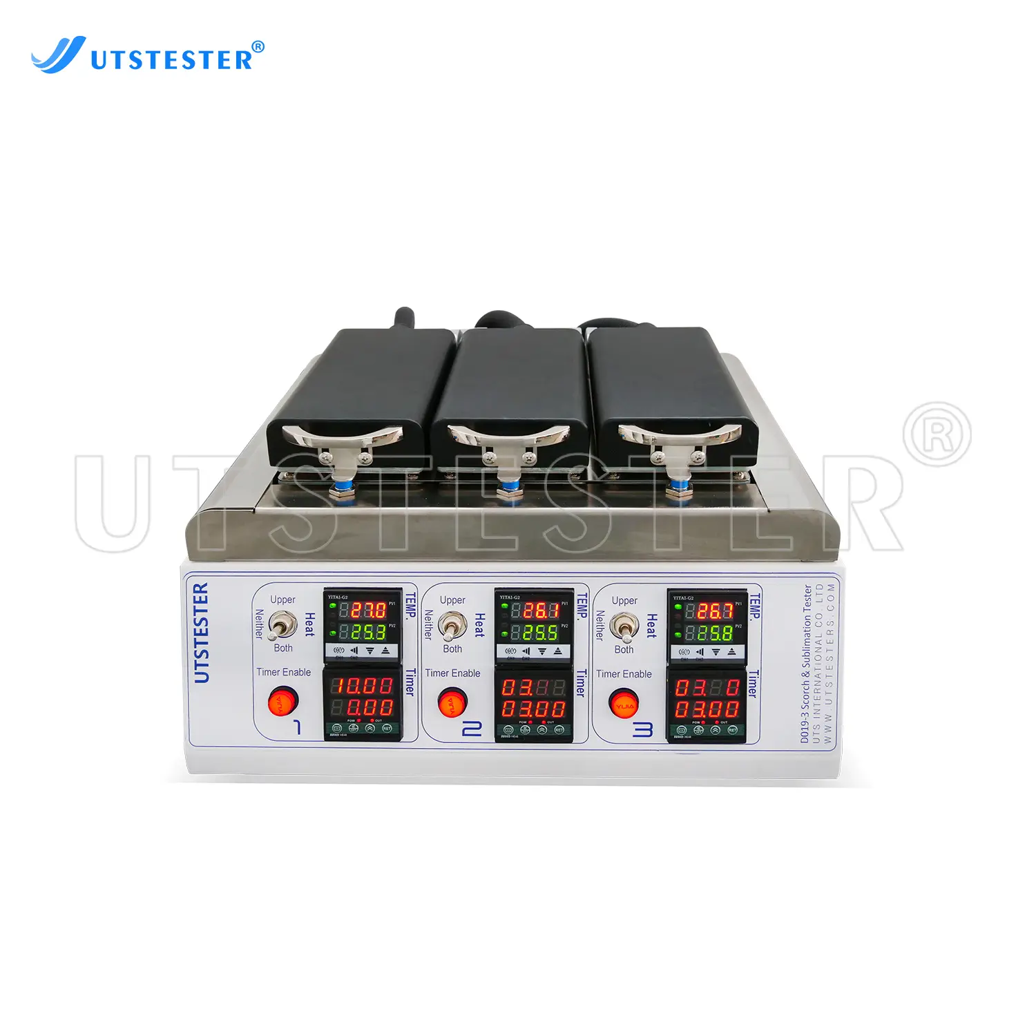 Textile Testing Equipment Manufacturers Sublimation Fastness Tester Scorch and Sublimation Tester D019-3