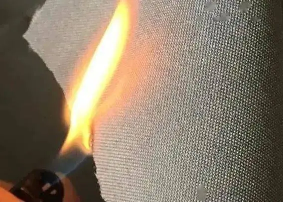What are the flammability test methods for flame retardant materials?