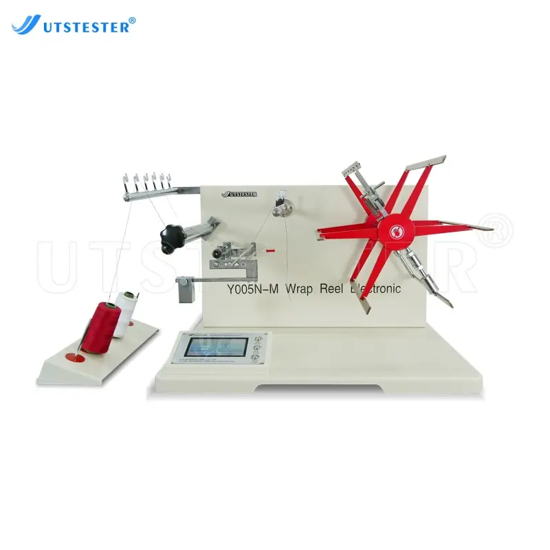 Wrap Reel Electronic Automatic Yarn Winding Mac...