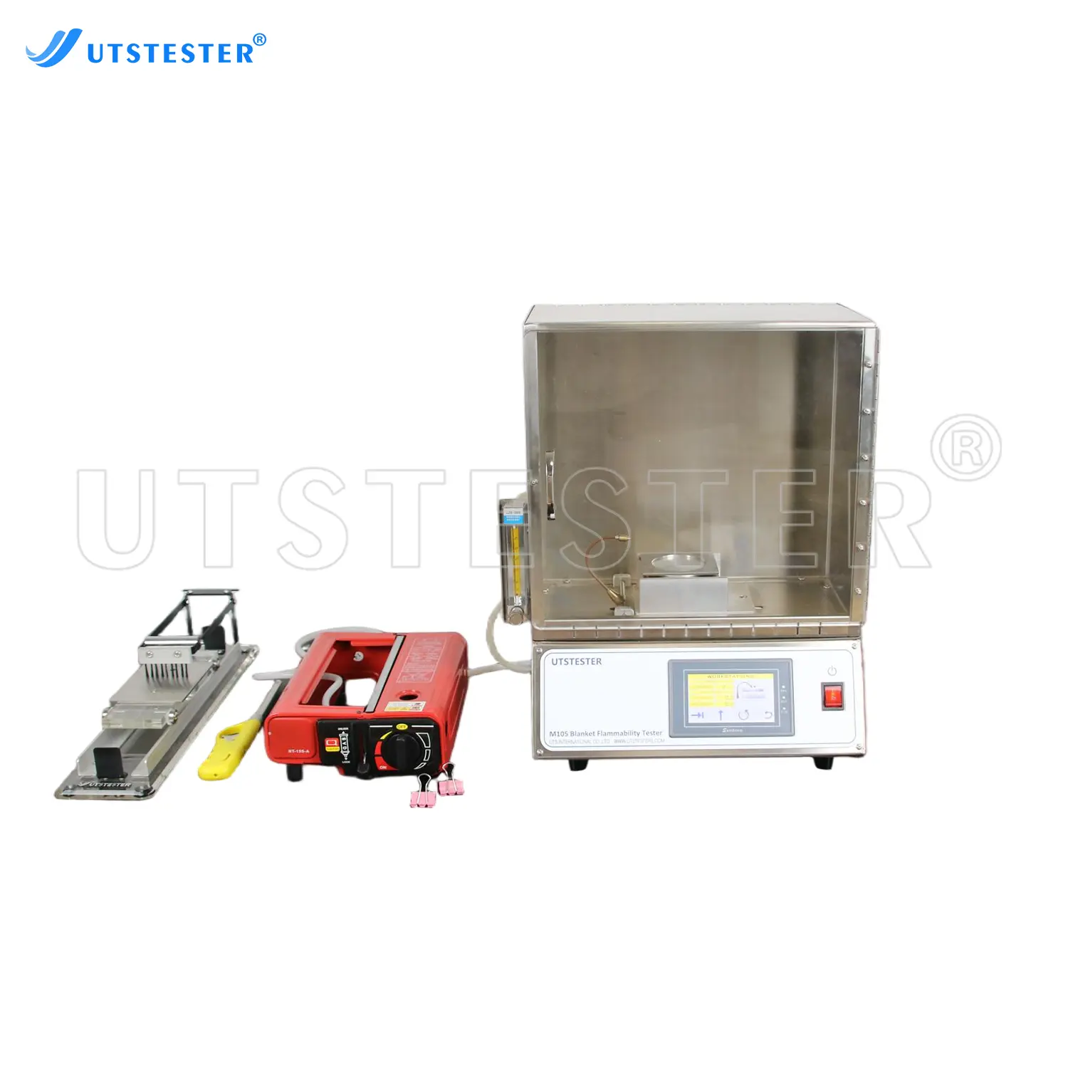 Fabric Textile Horizontal Burning Testing Machi...