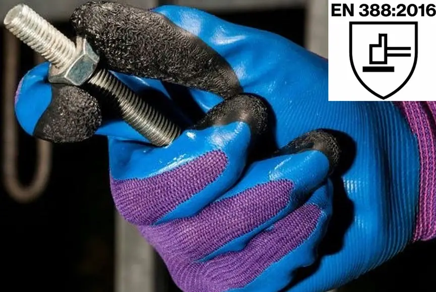 EN 388: 2016 Test standards for protective gloves against mechanical hazards